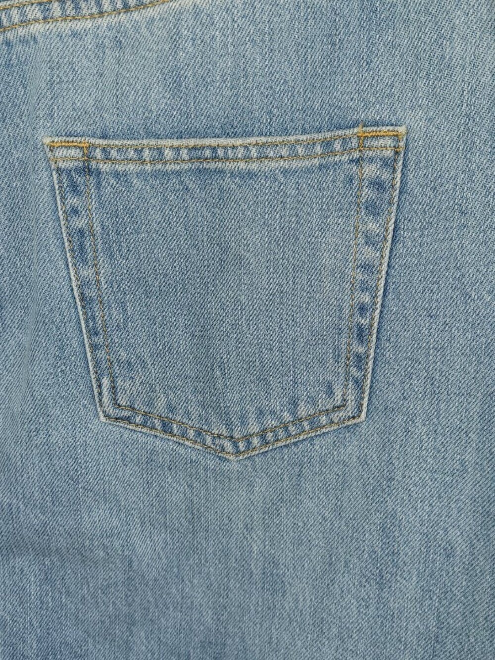 Topshop Moto High Waist Front Slit Light Blue Jean Skirt Size 6 - Picture 7 of 10